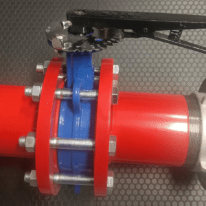 Zwór przepływowy klapowy W110