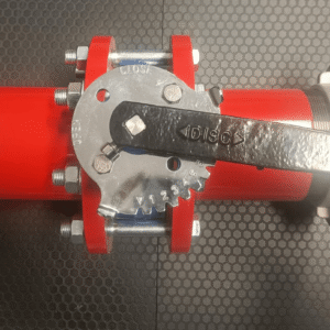 Zwór przepływowy klapowy W110