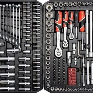 Zestaw-Kluczy-Nasadowych-Klucze-Nasadowe-YATO-216e Zestaw kluczy YATO 216 elementów