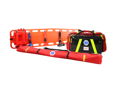 Zestaw PSP R-1 w torbie Zestaw PSP R1 w torbie z szynami kramera i deską ortopedyczną KSRG 2021