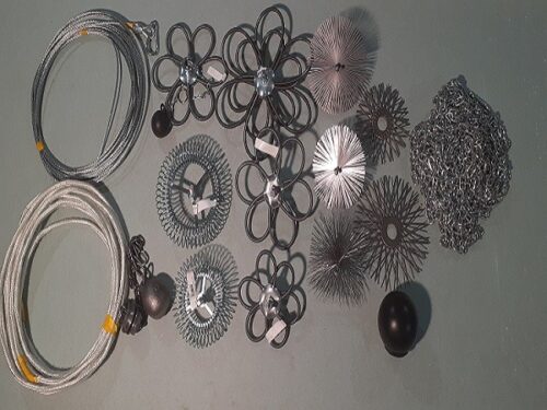 Komplet linowy z kulą 2,5kg do szczotek gwiazd