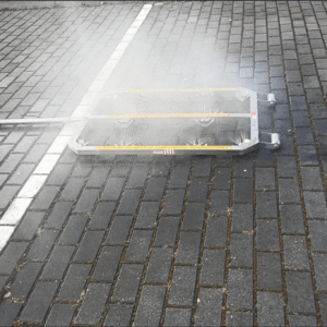 Platforma gaśnicza do samochodów elektrycznych