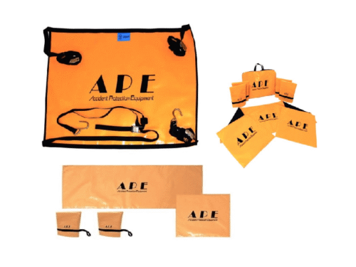 Drewniane podpory do stabilizacji pojazdów