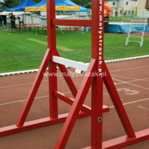 Drewniana drabiniasta ściana