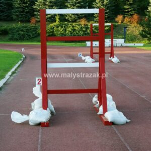 Drewniana drabiniasta ściana