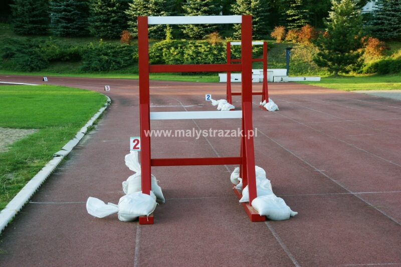 Drewniana drabiniasta ściana