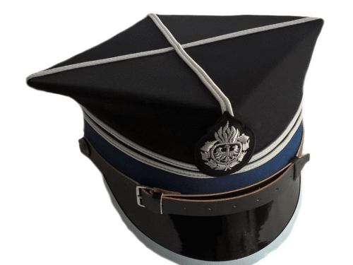 Czapka rogatywka OSP 2 galony + krzyżak