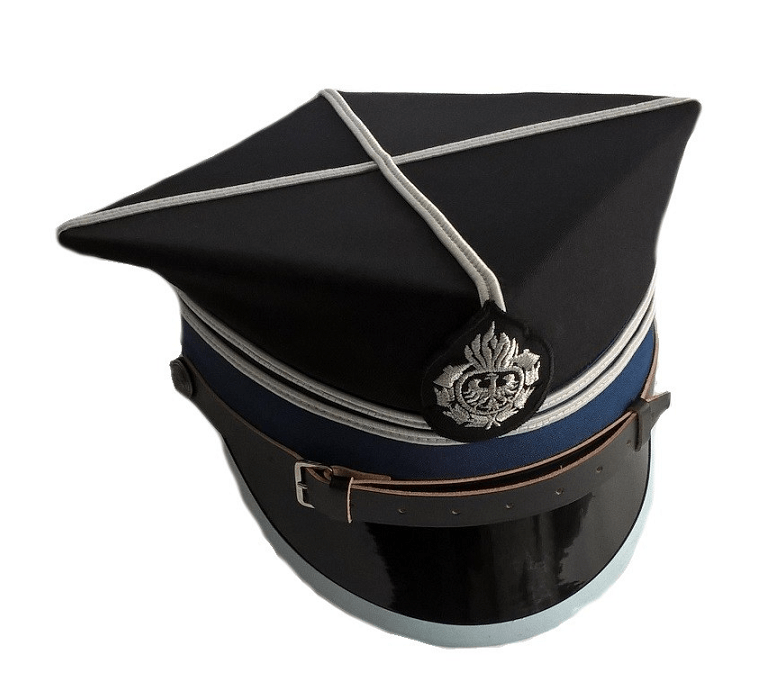 Czapka rogatywka OSP 2 galony + krzyżak