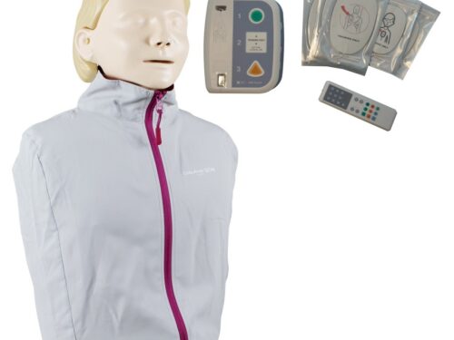Little Anne QCPR fantom osoby dorosłej Laerdal + defibrylator szkoleniowy XFT-120C+ Little Anne QCPR fantom osoby dorosłej Laerdal + defibrylator szkoleniowy XFT-120C+