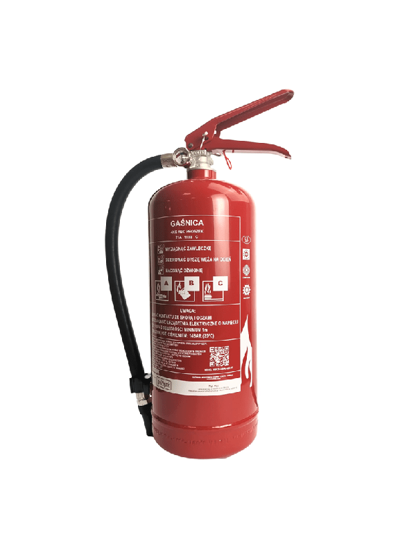 Gaśnica proszkowa 4kg ABC MOBIAK