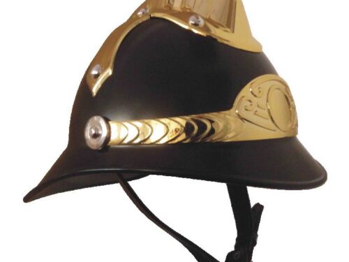 Hełm paradny czarny OSP