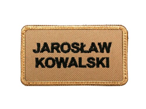 Identyfikator imienny piaskowy