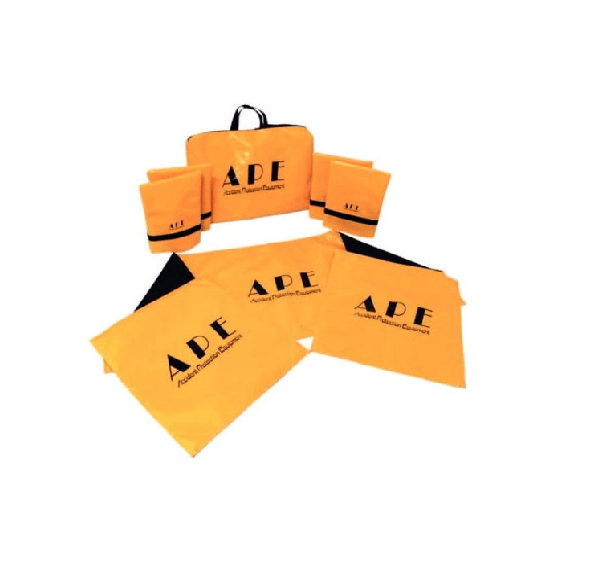 Zestaw zabezpieczający 2 osłony krawędzi i słupka