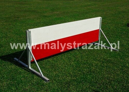 Płotek drewniana ściana