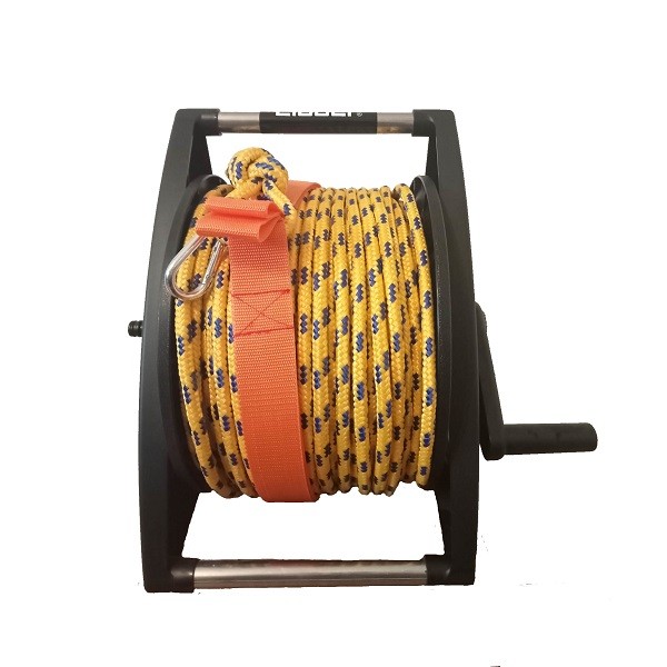 Kołowrót ratowniczy linka 10mm o długośći 100m