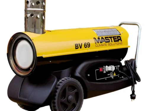 Nagrzewnica olejowa z odprowadzeniem spalin Master BV 69E