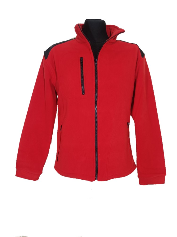 Polar czerwony POLSKI z haftem PSP/OSP