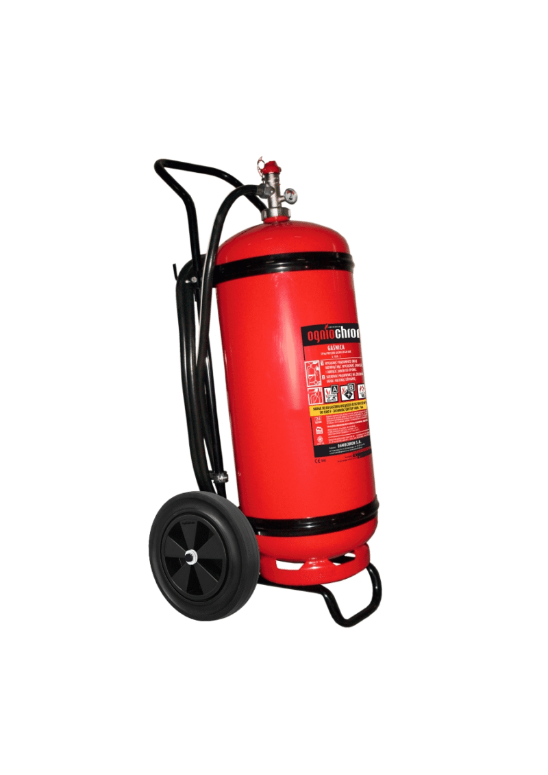 Gaśnica przewoźna proszkowa 50 kg