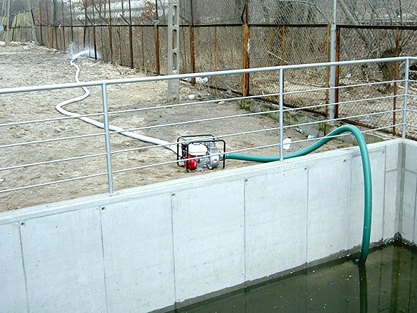 sst805 Motopompa Honda SST80 półszlamowa