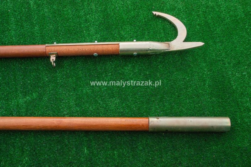 Bosak ciężki ze stylem drewnianym składanym - 4m (2m+2m) Bosak ciężki ze stylem drewnianym składanym - 4m (2m+2m)