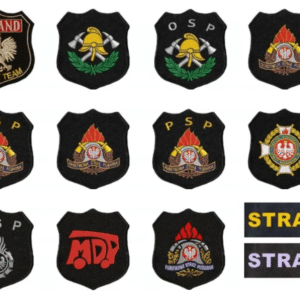 Polar czarny RIMECK z haftem PSP/OSP