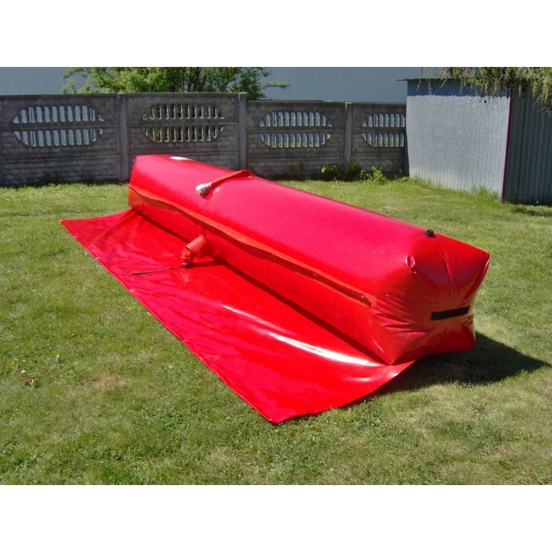 zapora-przeciwpowodziowa-z-pcv-napelniana-woda-o-przekroju-okraglym (1) Zapory przeciwpowodziowe napełniane wodą